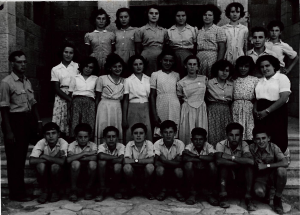 מחזור ראשון של קבוצת הילדים ב.צ.מ. ירושלים 1950