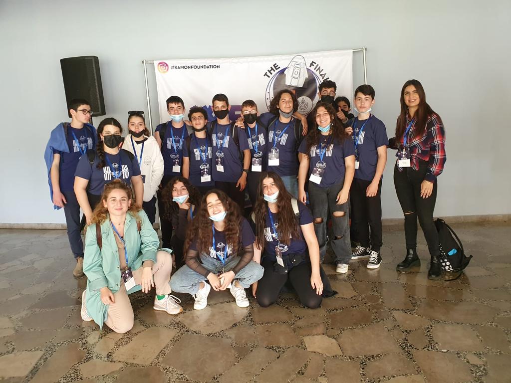 זוכי פרס היצירתיות בתחרות הספייסלאב: תלמידי אמית באר טוביה