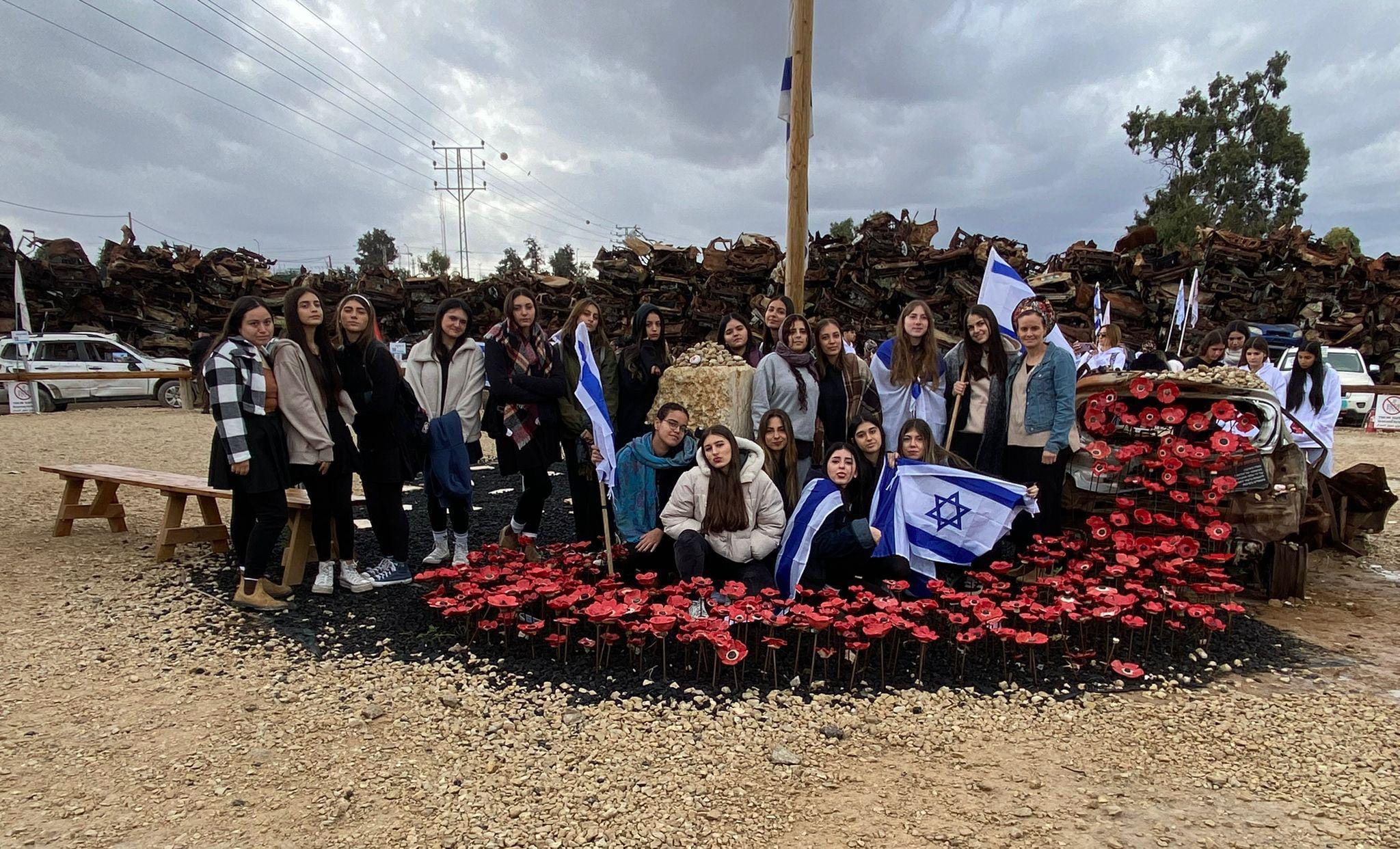 תלמידות אמית אורי בעוטף עזה