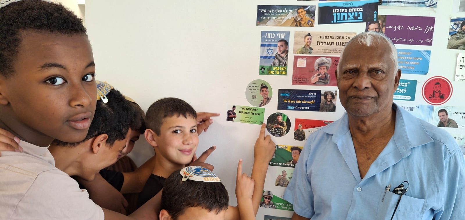 מנציחים את הנכד שנפל בקרב
