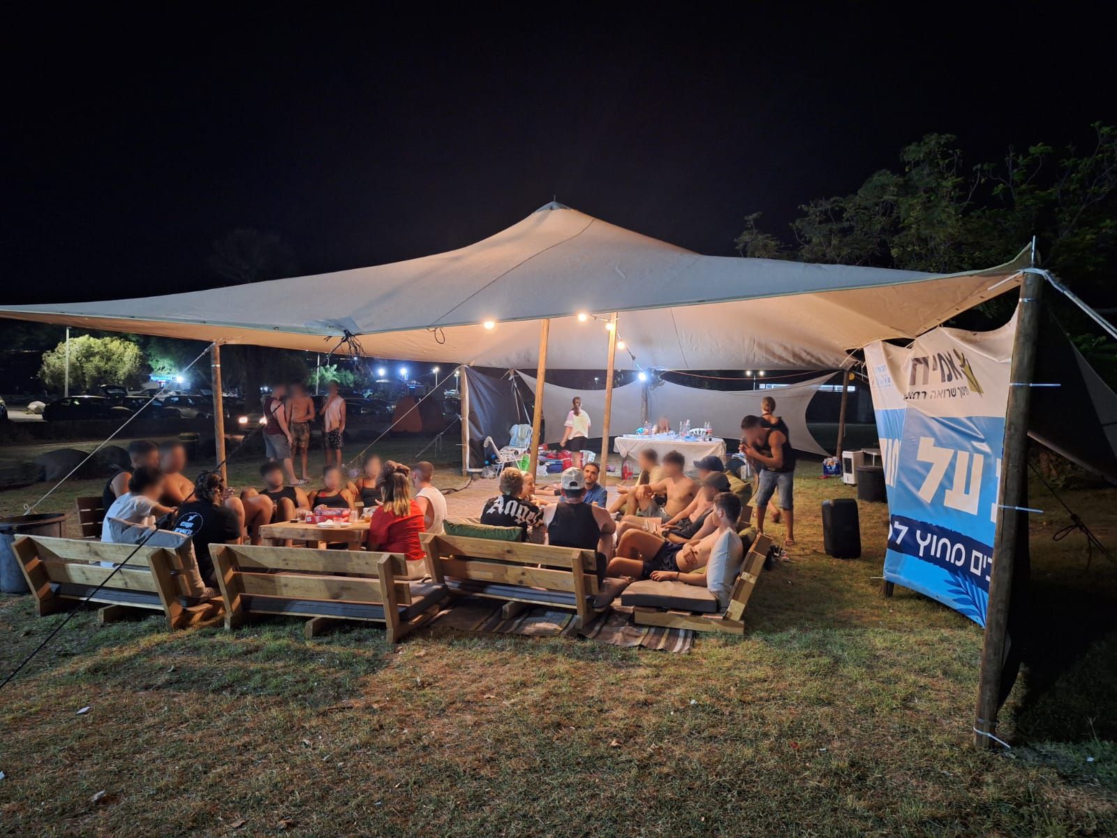 חינוך בחופש: האוהל של אמית בכנרת